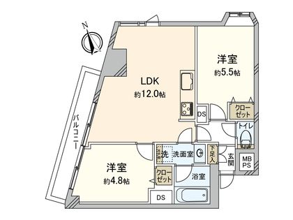 間取図(平面図)