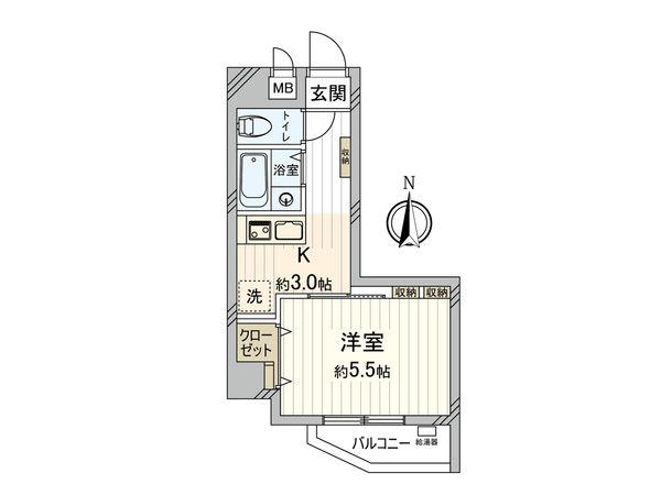 ハイツ宮前 間取図(平面図) 間取図(平面図)