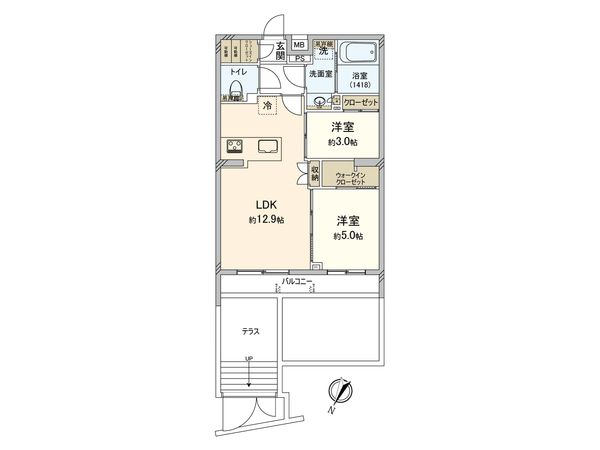 クレイシア・ヴァースクレイシアIDZ中野鷺宮 間取図(平面図) クレイシア・ヴァースクレイシアIDZ中野鷺宮 間取図(平面図)