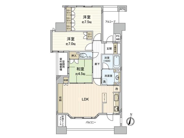 間取図(平面図)