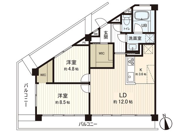 井草サマリヤマンション 間取図(平面図) 井草サマリヤマンション 間取図(平面図)