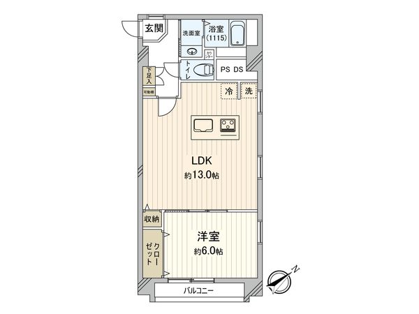 阿佐ヶ谷陵雲閣マンション 間取図(平面図) 阿佐ヶ谷陵雲閣マンション 間取図(平面図)