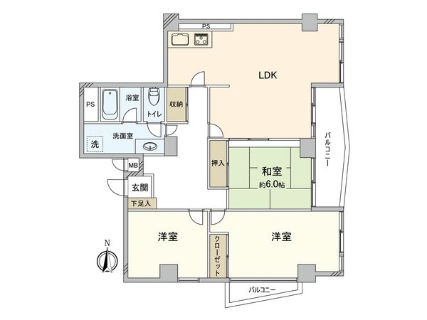 間取図(平面図)