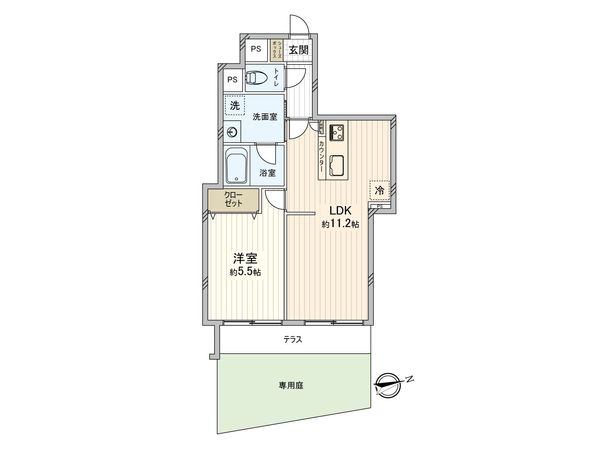 ライオンズマンション荻窪第7 間取図(平面図) ライオンズマンション荻窪第7 間取図(平面図)