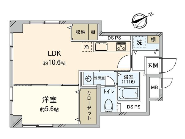 ビジネスハイツ阿佐谷 間取図(平面図) ビジネスハイツ阿佐谷 間取図(平面図)