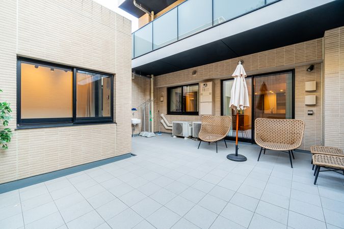 ジオ杉並松庵 庭