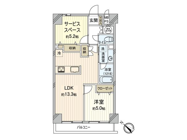 ライオンズマンション荻窪第3 間取図(平面図) ライオンズマンション荻窪第3 間取図(平面図)