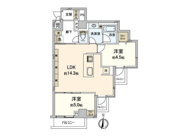 間取図(平面図)