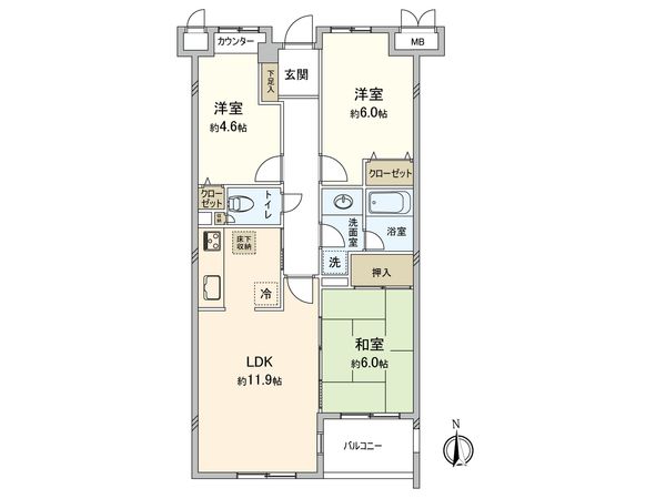 間取図(平面図)