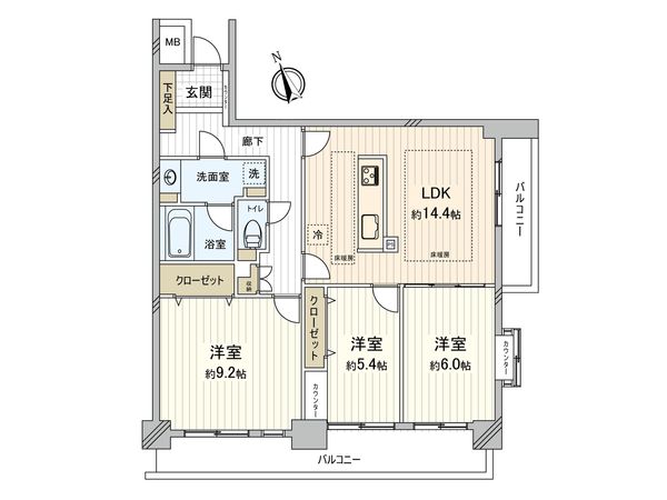 間取図(平面図)