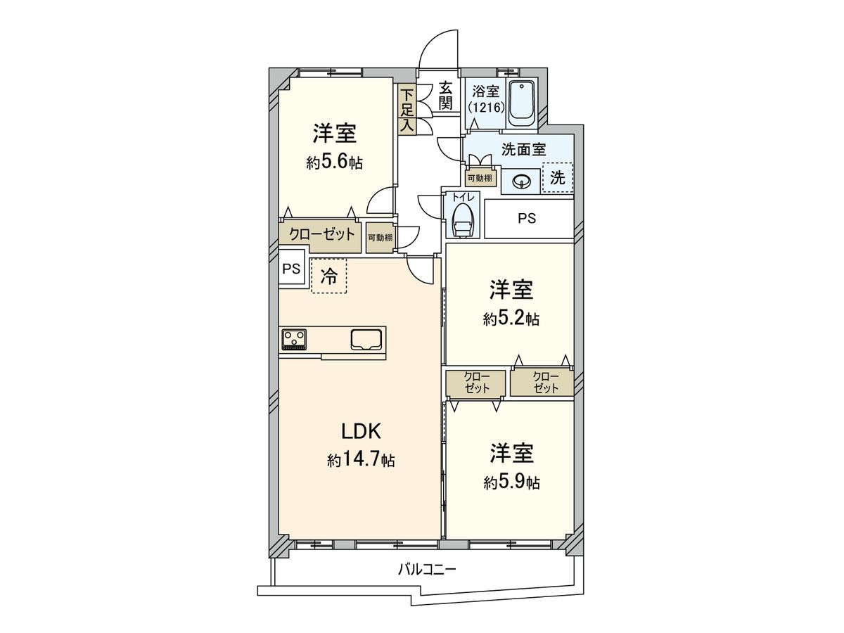 間取図(平面図)