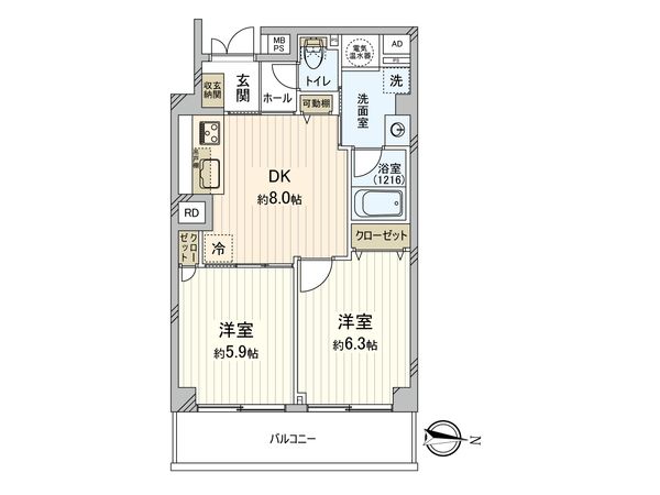 間取図(平面図)