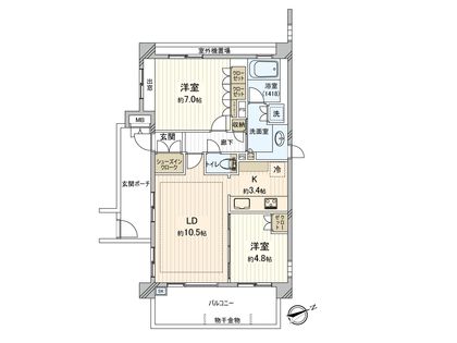 間取図(平面図)