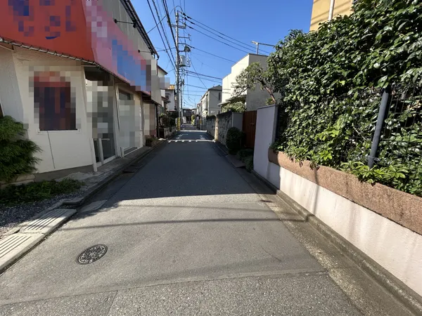 前面道路