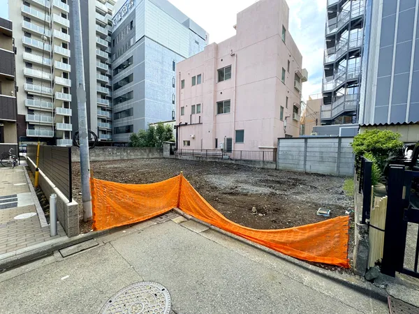 現地写真（敷地北側から）