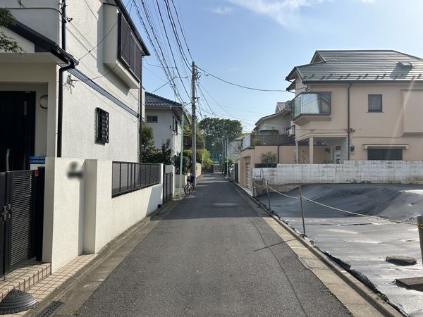 浜田山2丁目 土地 前面道路含む外観