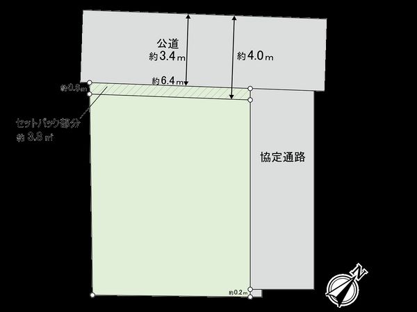 和泉2丁目 土地 区画図 区画図