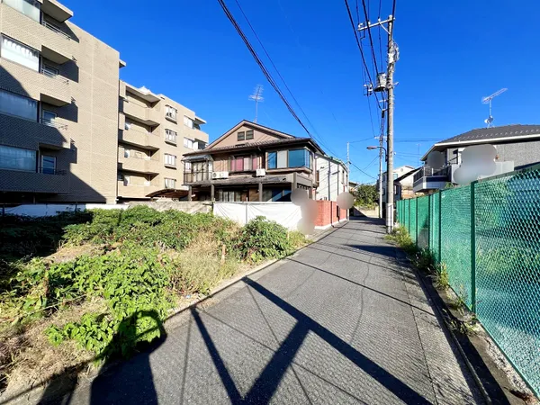 土地+前面道路写真