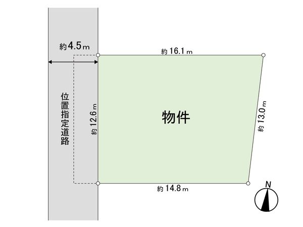杉並区浜田山1丁目 区画図 杉並区浜田山1丁目 区画図