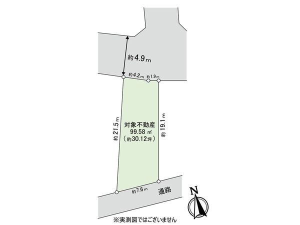 永福1丁目 土地 区画図 永福1丁目 土地 区画図