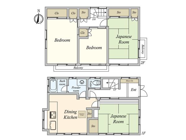 和泉四丁目 戸建 間取図(平面図) 和泉四丁目 戸建 間取図(平面図)
