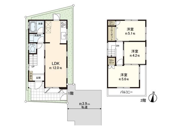 間取図(平面図)