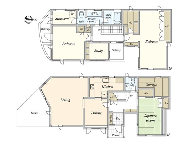 井の頭5丁目 戸建 間取図(平面図)