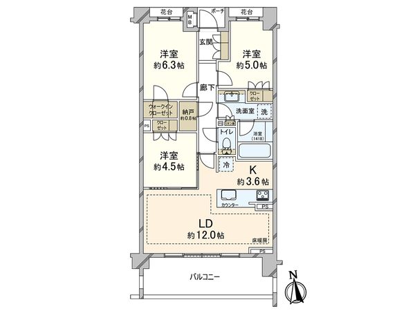 間取図(平面図)