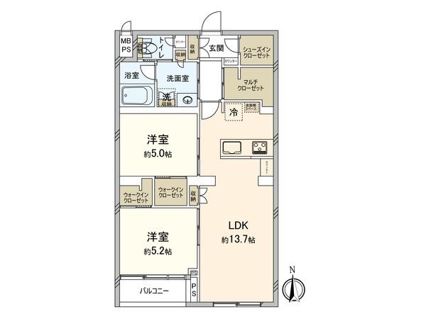 間取図(平面図)