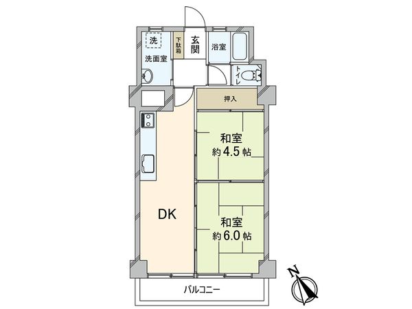 和泉台マンション 間取図(平面図) 間取図(平面図)