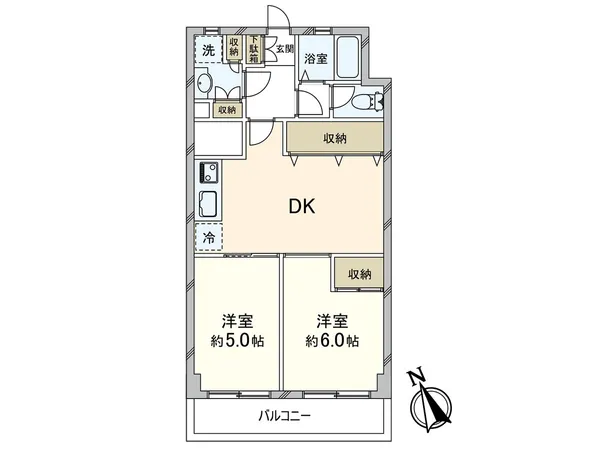 賃貸中で未確認のため現況と相違する場合があります。