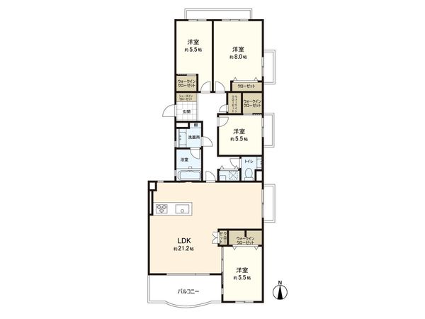 間取図(平面図)