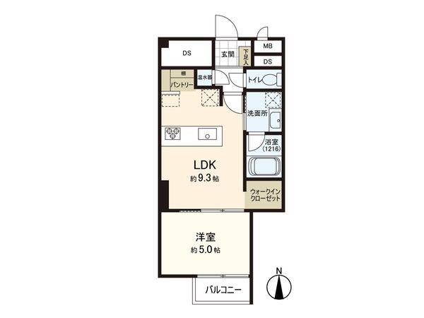 サンハイツ永福町 間取図(平面図)
