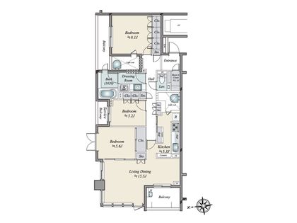 間取図(平面図)