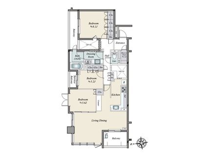間取図(平面図)