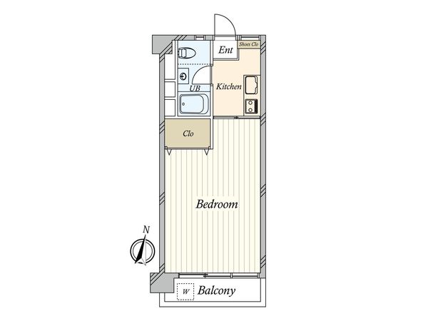 シャトレ明大前マンション 間取図(平面図)