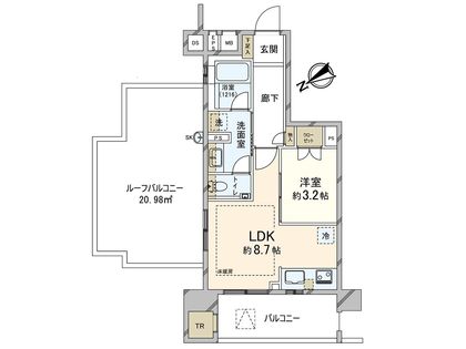 エクセレントシティ永福町駅前 間取図(平面図)