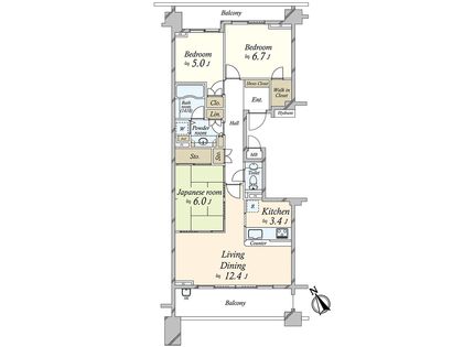 間取図(平面図)