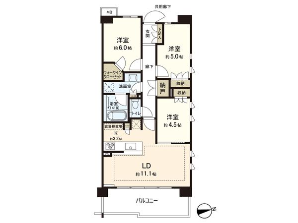 パークホームズ杉並善福寺川緑地 間取図(平面図) パークホームズ杉並善福寺川緑地 間取図(平面図)