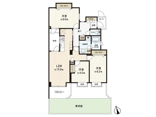 間取図(平面図)
