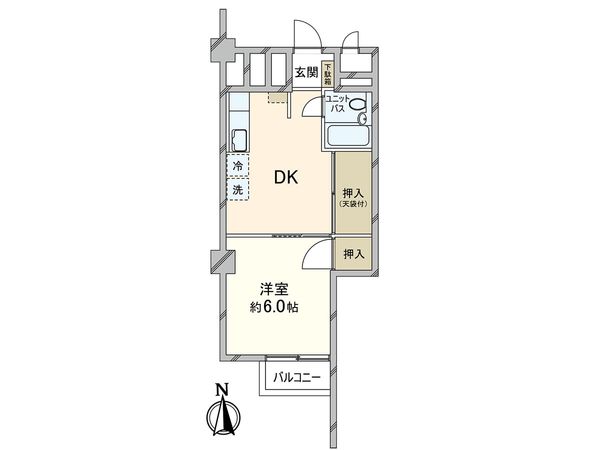 サンハイツ永福町 間取図(平面図)