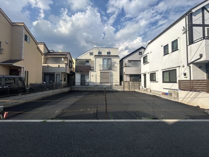 杉並区阿佐谷北4丁目土地 前面道路含む外観