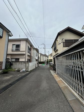杉並区堀ノ内2丁目 古屋付土地 前面道路含む外観 杉並区堀ノ内2丁目 古屋付土地 前面道路含む外観