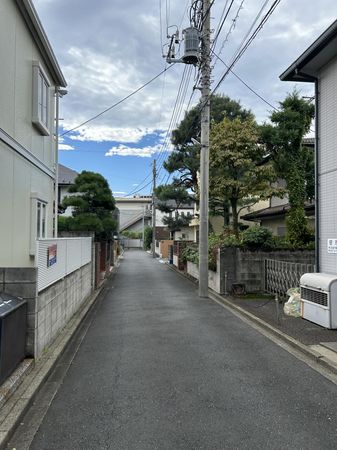 三鷹市上連雀3丁目 土地 前面道路含む外観 三鷹市上連雀3丁目 土地 前面道路含む外観
