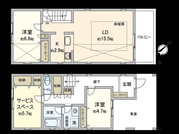 間取図(平面図)