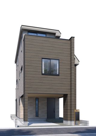 杉並区阿佐谷南1丁目 新築戸建 外観パース図 杉並区阿佐谷南1丁目 新築戸建 外観パース図