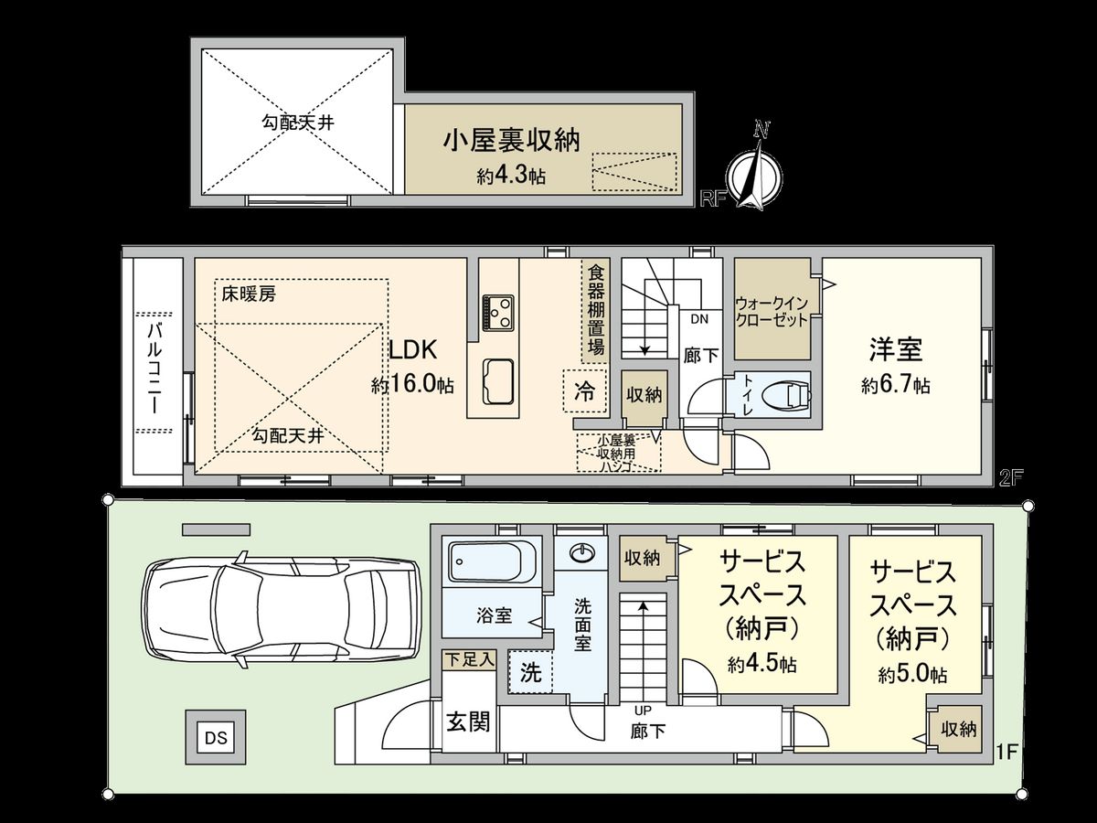 間取図(平面図)