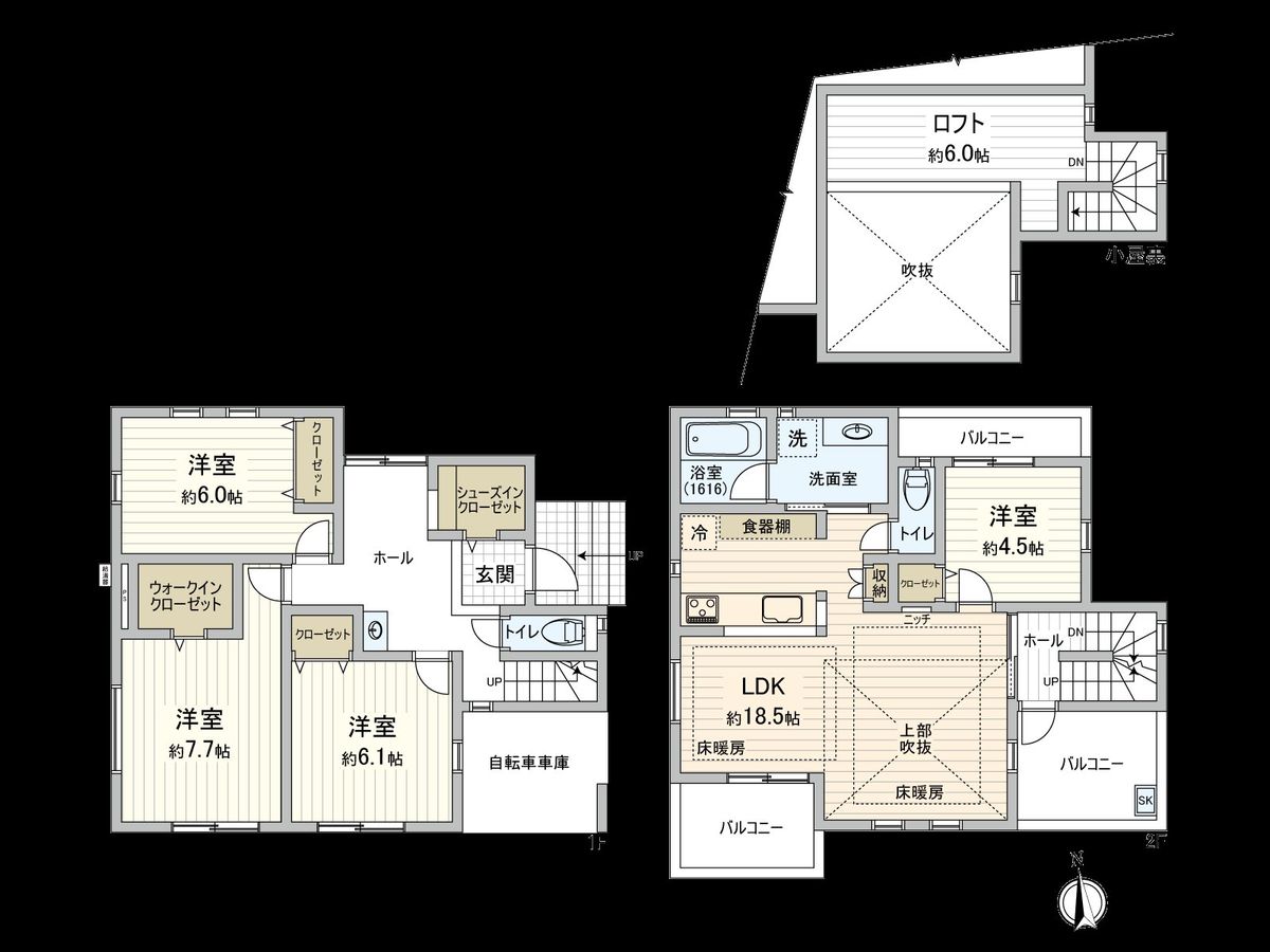 間取図(平面図)