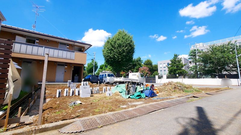 杉並区堀ノ内3丁目 新築戸建 B号棟 現地写真（本物件は敷地の一部です）