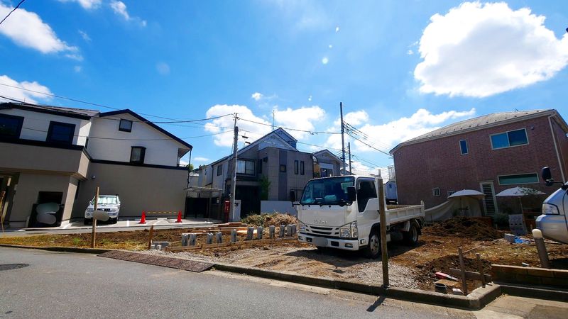 杉並区堀ノ内3丁目 新築戸建 B号棟 現地写真（本物件は敷地の一部です）